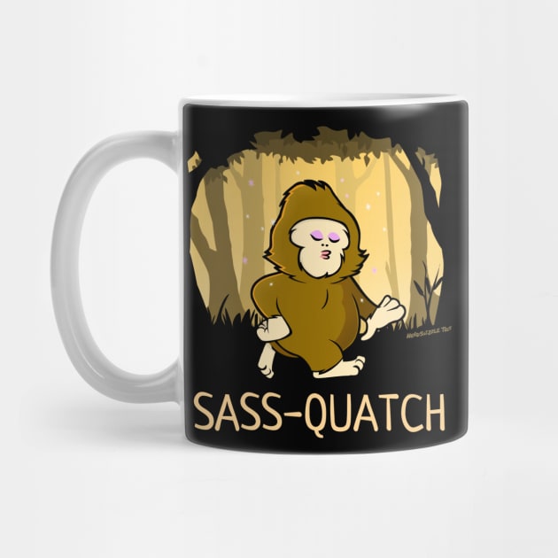 Sass-Quatch, the Sassiest Bigfoot of Them All by NerdShizzle